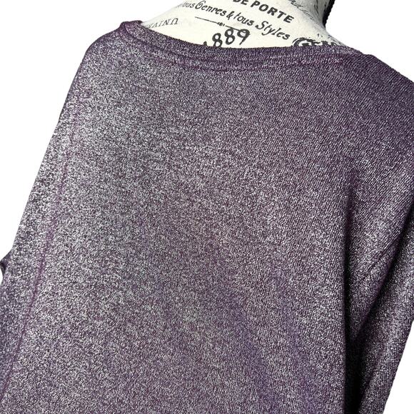 Faded Glory Size 3X (22-24W) V-Neck Long Sleeve Round Hem Pullover - Picture 9 of 13